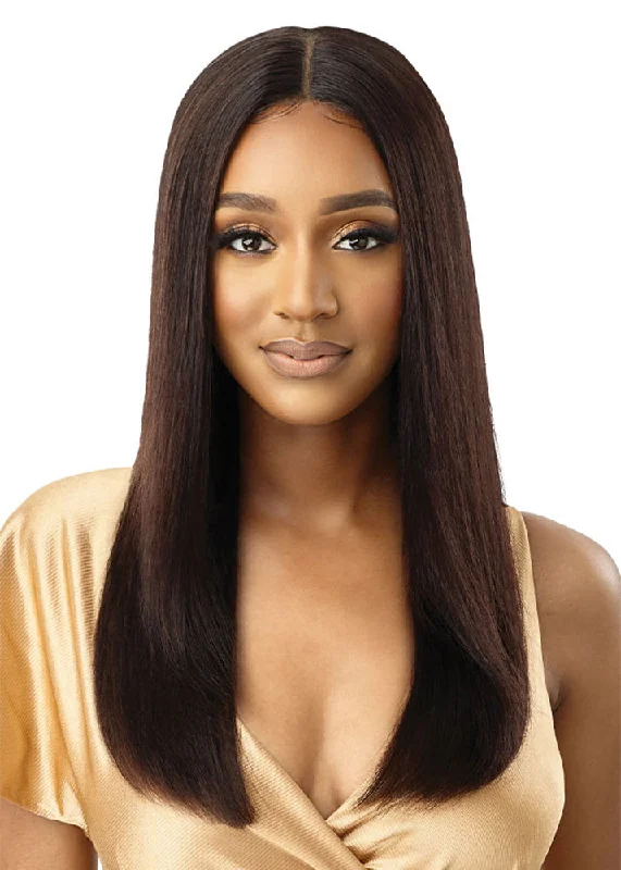 Lace wig with a straight texture for a sleek and minimalist lookHH Kenna