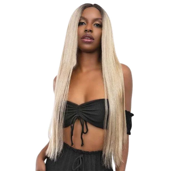 Synthetic lace wig with a heat - resistant formulaJANET COLLECTION ESSENTIALS LACE WIG HEDY [HEDY]