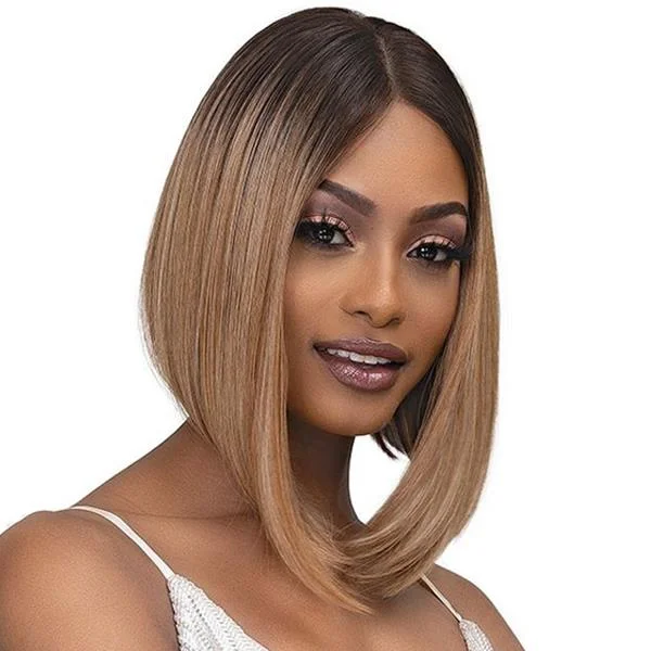 Lace wig with a curly texture for a bold and stylish choiceJANET COLLECTION SWISS LACE EXTENDED PART WIG FLOY [EPFLOY]