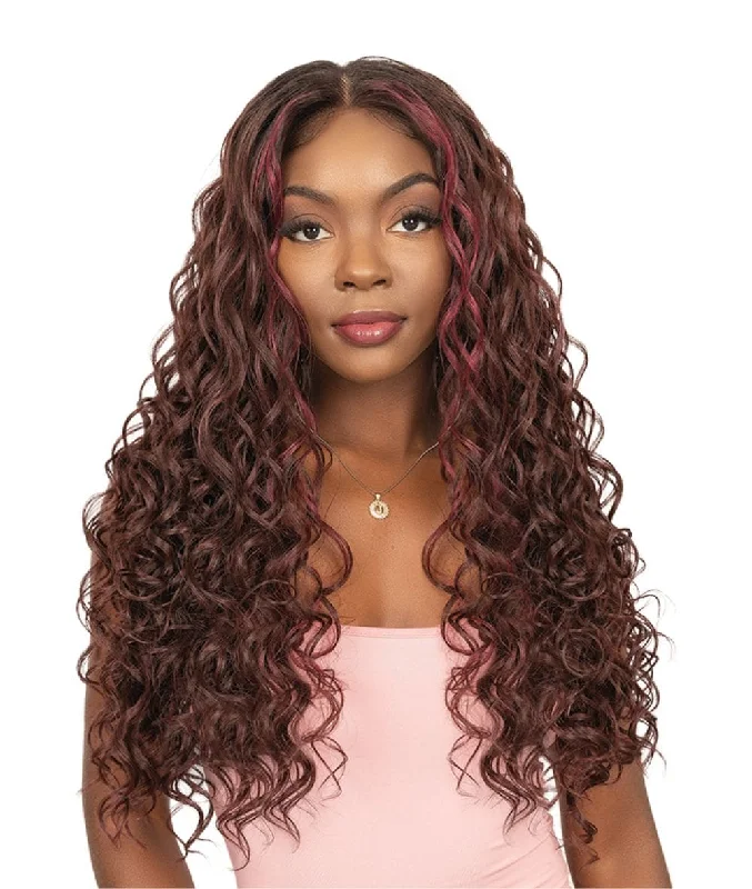 Lace wig with a 200 - density for a full and thick appearanceJanet Melt Hd 360 13X6 Lace Front Wig- Hita