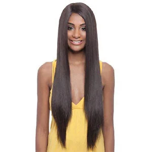 Lace wig with a honey - blonde color for a warm and sunny appearanceJANET SUPER FLOW SYNTHETIC DEEP PART LACE WIG DAVISA [SUPER FLOW DEEP PART LACE DAVISA WIG]