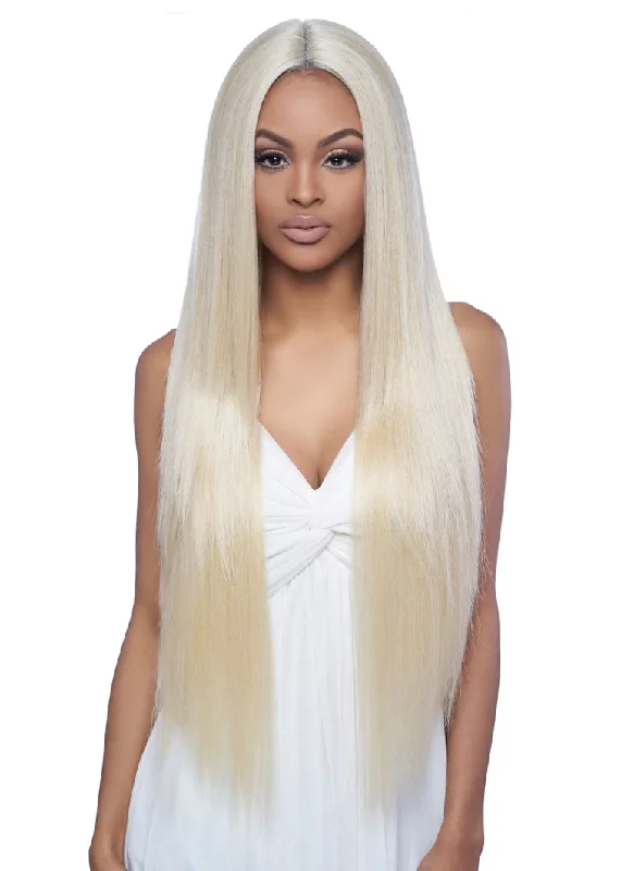 Adjustable - cap lace wig for a comfortable fitLH060