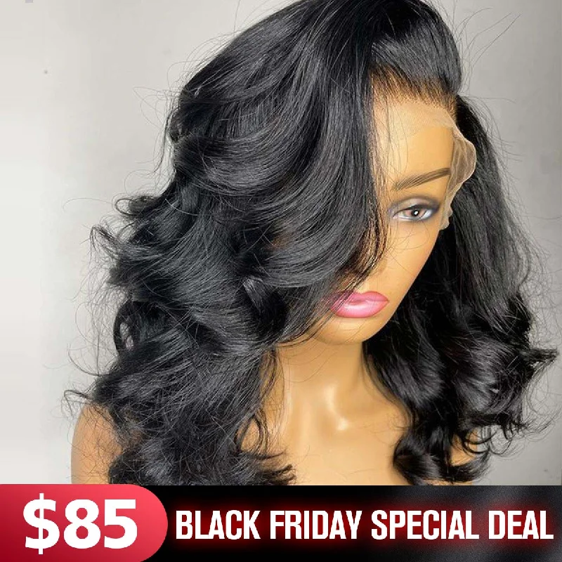 Lace wig with a honey - blonde color for a warm and sunny appearanceSpecial Offer - Barrel Curls Glueless 6x5 13x4 HD Lace Wig Shoulder Length Wigs