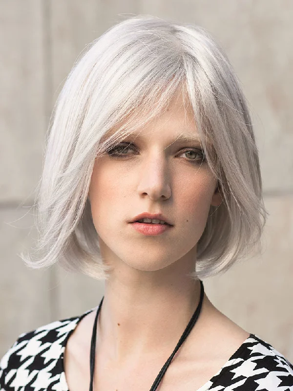 Bob wig made from high - quality synthetic fibersLong Page Mono Lace wig - Gisela Mayer