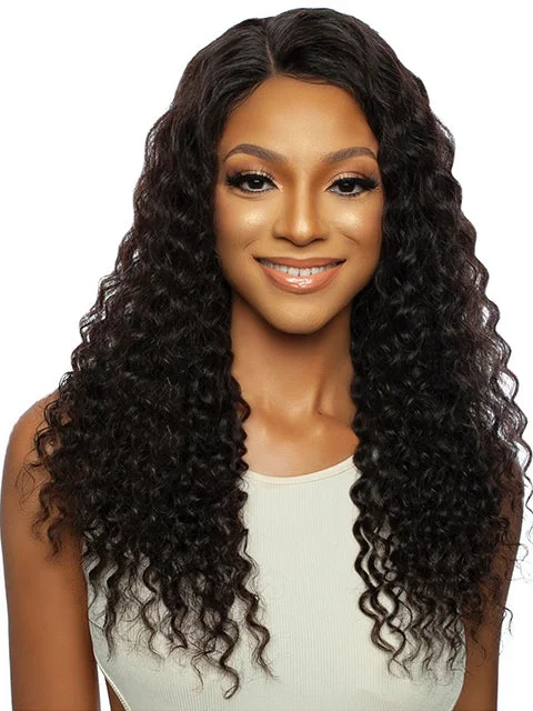 Full - lace wig with a natural - looking hairline for a seamless appearanceMane Concept Trill 13A Human Hair HD 13x4 Lace Front Wig - TROE203 SPANISH WAVE 22