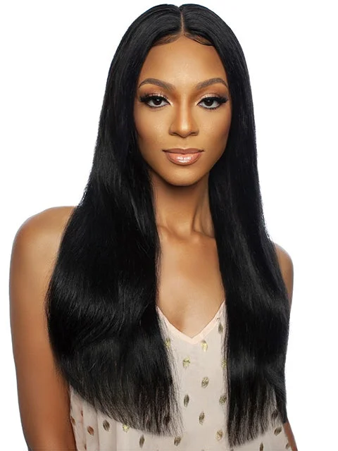 Lace wig with a straight texture for a sleek and minimalist lookMane Concept Trill 13A Human Hair HD 13x4 Lace Front Wig - STRAIGHT 22"