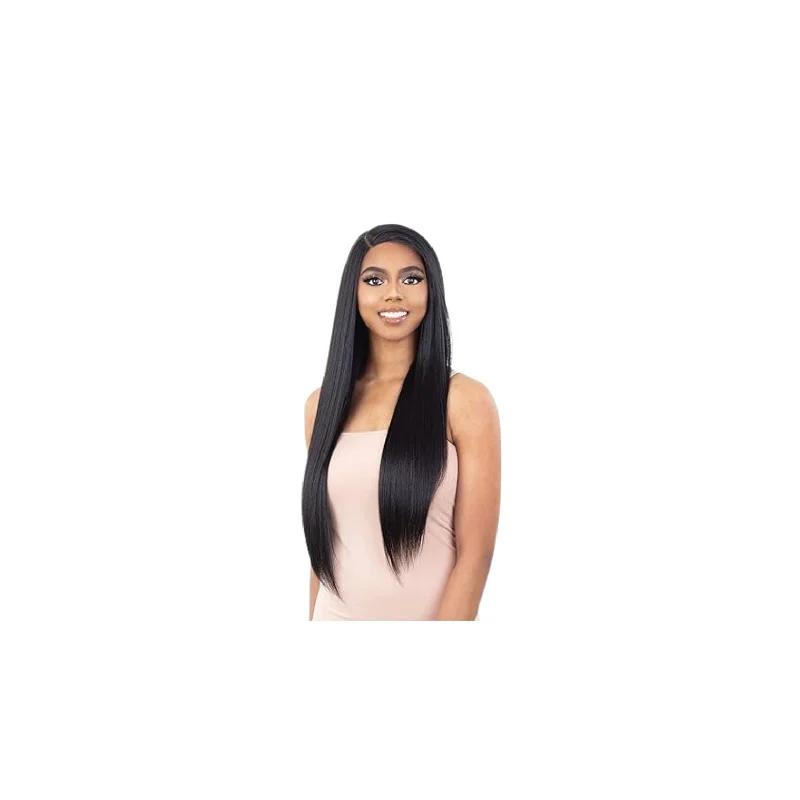 Human - hair wig with a side - swept bang for a sophisticated lookMayde Beauty HD Axis Lace Front Wig DIANA