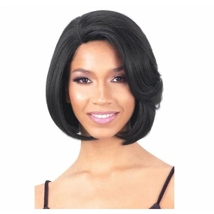 Adjustable - cap lace wig for a comfortable fitModel Model Klio Synthetic Lace Front Wig - HD-Virgo