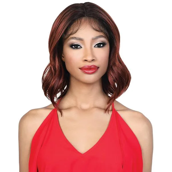 Lace wig with a side - part for a more flattering lookMOTOWN TRESS LACE DEEP PART WIG LP.STORM [LP.STORM]