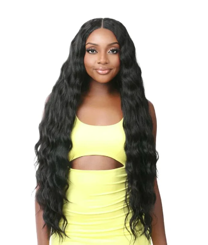 Lace wig with a 13x4 lace frontal for a wide - parting areaNutique Illuze 13X5 Lace Front Wig-- Lumina