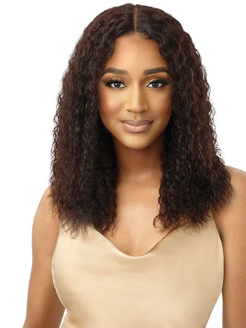 Human - hair lace wig for a luxurious and natural feelOutre Mytresses 100% Unprocessed Human Hair Lace Front Wig - ADAYSHA