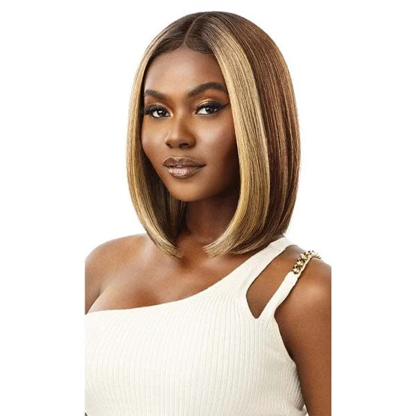 Human - hair lace wig for a luxurious and natural feelOutre Synthetic Hair HD  Wig - COLLINA