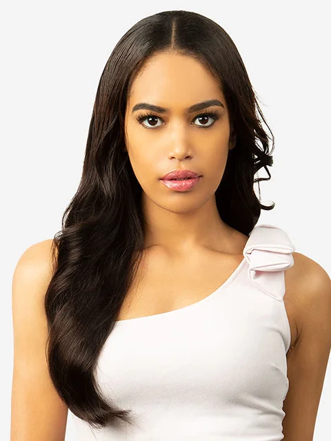 Lace wig in a chocolate - brown color for a rich and warm appearanceR&B Collection 100% Unprocessed Brazilian Virgin Remy Human Hair Lace Wig - PA-ASIA