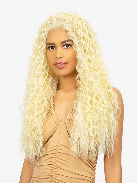 Lace wig with a curly texture for a bold and stylish choiceR&B Collection Human Hair Blended Lace Wig - DAY 8