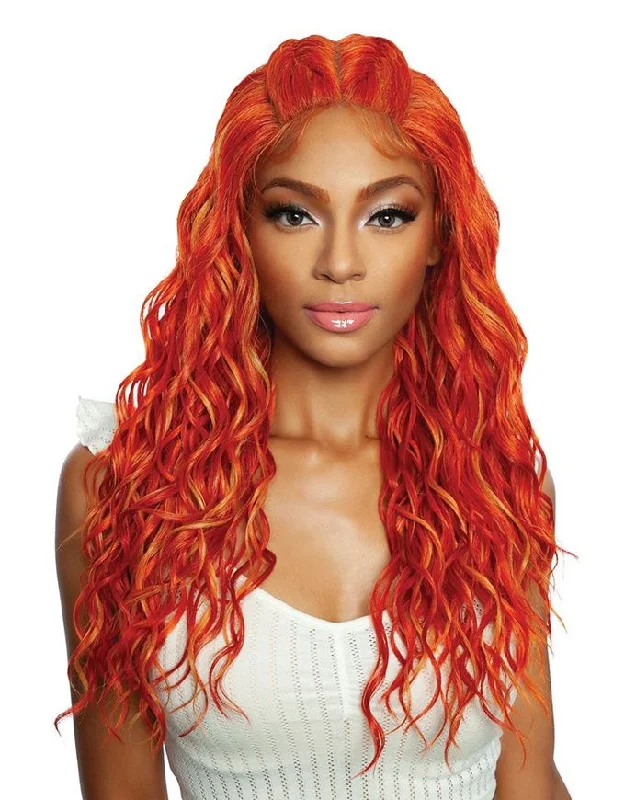 Lace wig with a 200 - density for a full and thick appearanceRCTB 302- Double French Knot01