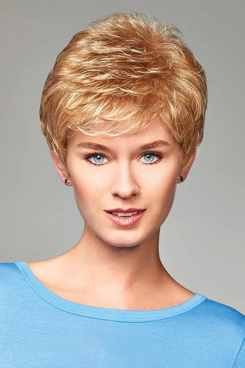 Ash - blonde bob wig for a trendy and cool - toned lookRuby Petite Wig by Henry Margu | Synthetic (Traditional Cap) | Clearance