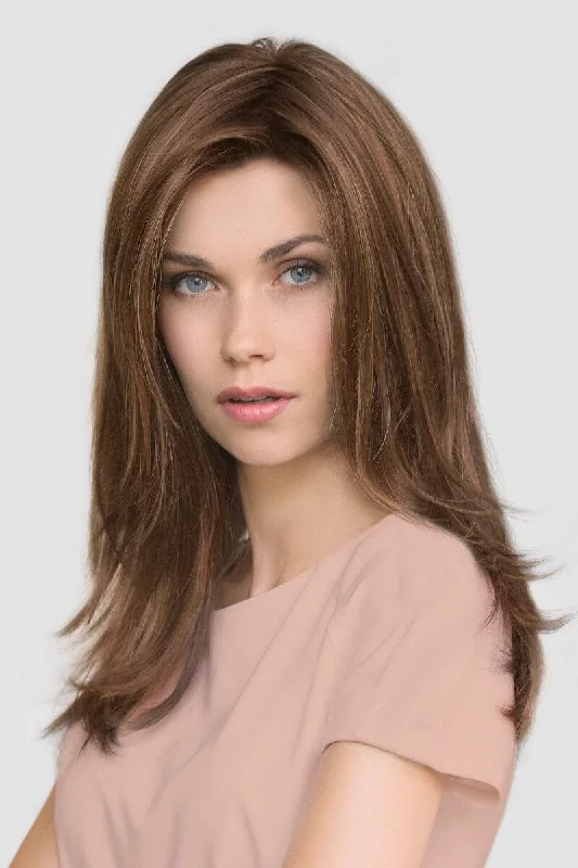 Lace wig with a silk - base cap for a comfortable and smooth feelSale - Ellen Wille Wigs - Glamour Mono - Color: Dark Sand Rooted