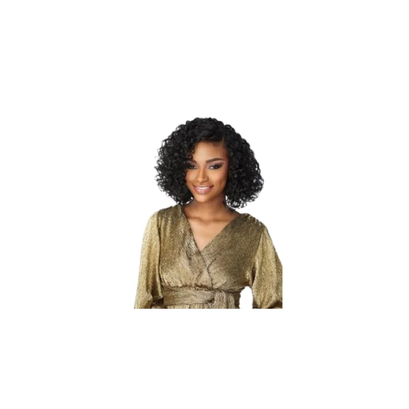 Human - hair wig with a natural - looking root for a more realistic lookSENSATIONNEL BUTTA LACE UNIT 4