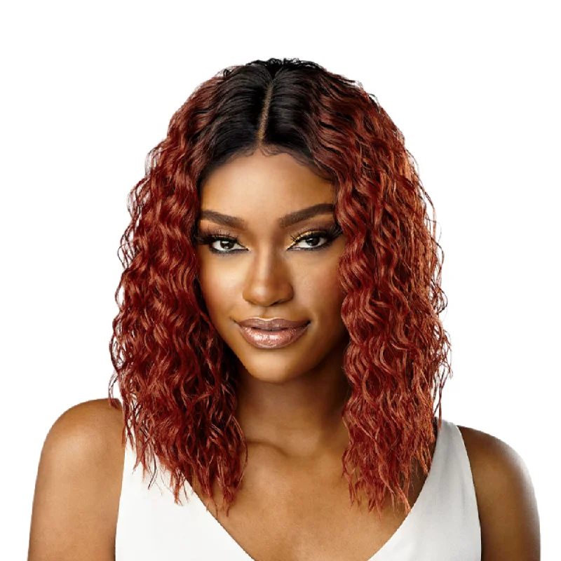 Lace wig with a side - part for a more flattering lookSensationnel Dashly Synthetic Lace Front Wig – Lace Unit 17