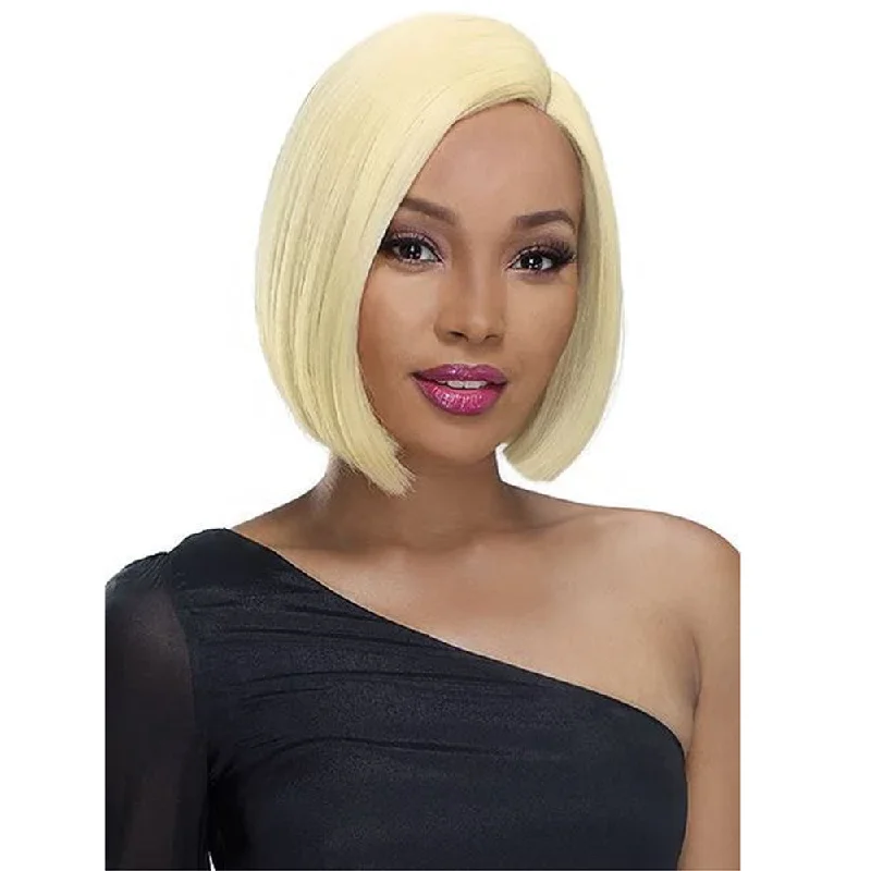 Lace wig with a wispy fringe for a soft and feminine lookSENSUAL VELLA VELLA SYNTHETIC DEEP LACE FRONT WIG BELLA