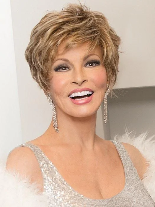 Bob wig with a pre - plucked hairline for a more natural lookSparkle Elite Wig by Raquel Welch | Synthetic (Lace Front Mono Top)