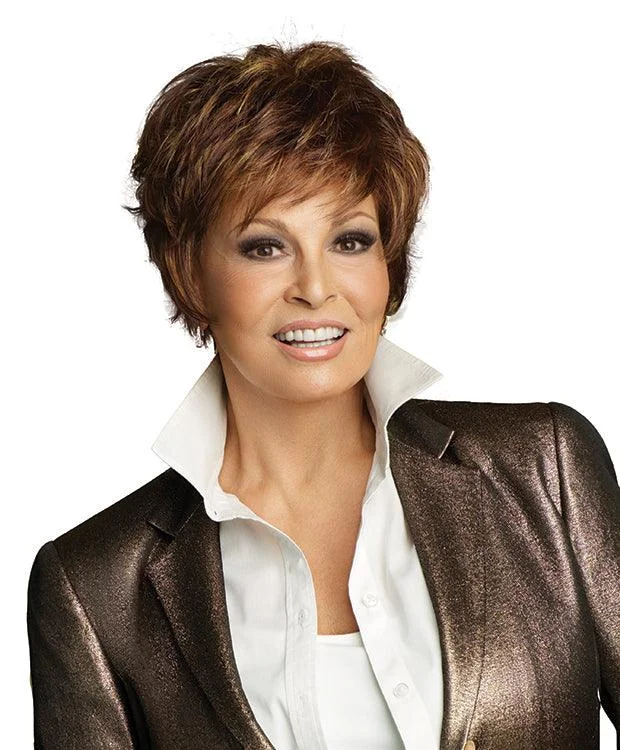 Bob wig with side - swept bangs for a sophisticated lookSparkle Wig by Raquel Welch | Synthetic (Traditional Cap)