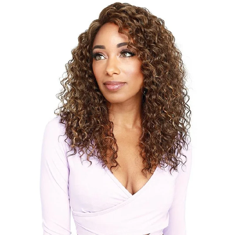 Synthetic lace wig with a heat - resistant formulaZury Sis Beyond Lace Front Wig - Edty