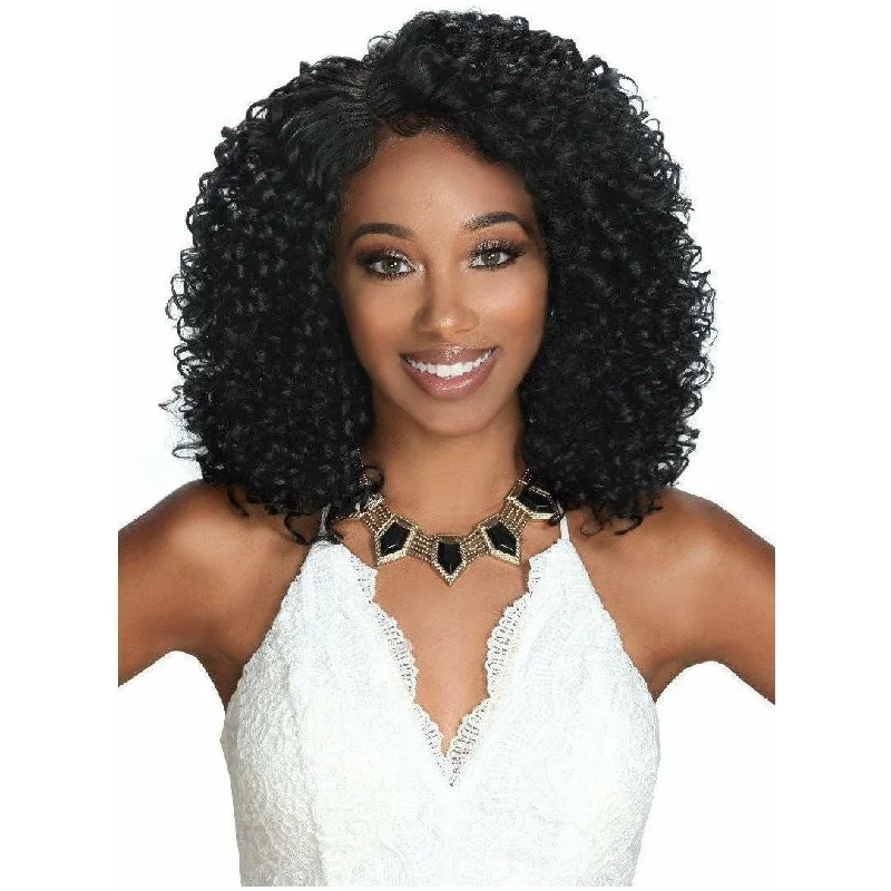 Lace wig with a silk - base cap for a comfortable and smooth feelZury Synthetic Sis Diva Lace Front Wig – Mysty