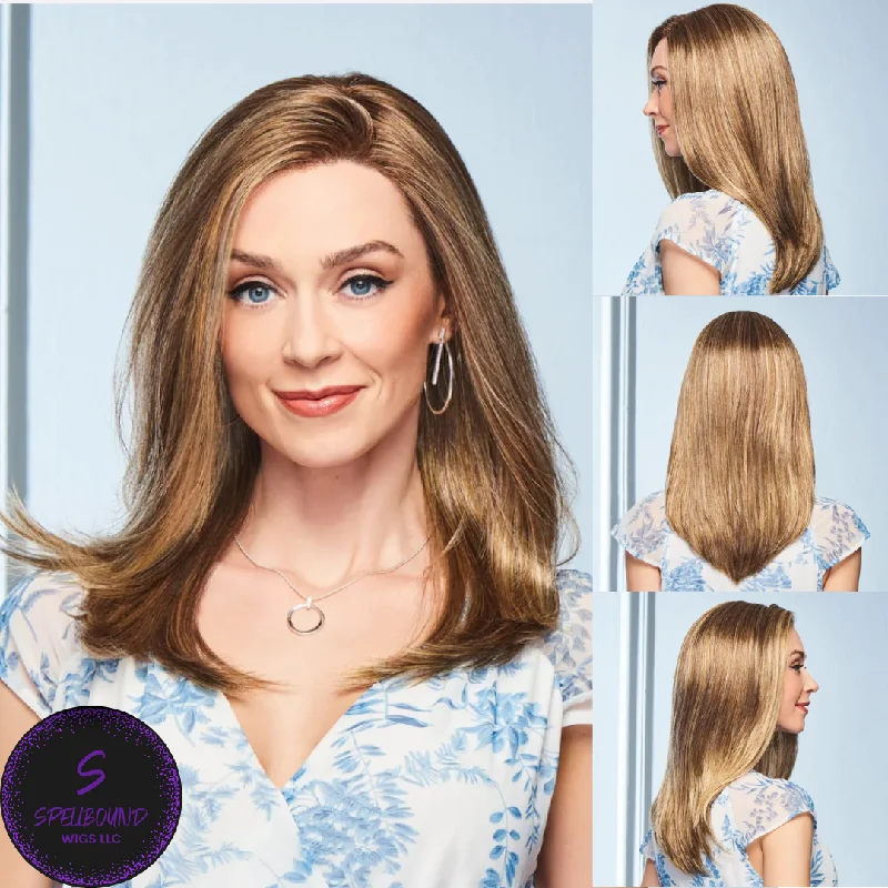 Long - length wig with a curly fringe for a playful and youthful vibeFalling For You - Luminous Colors Collection by Gabor