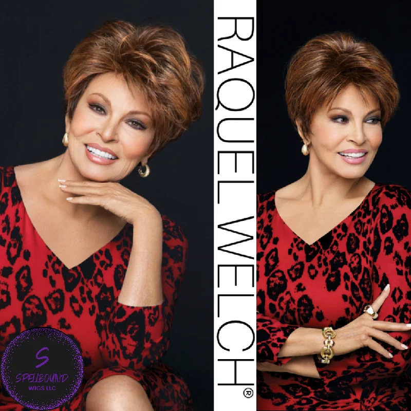 Long - length wig with a curly texture for a bold and stylish choiceFanfare - Signature Wig Collection by Raquel Welch