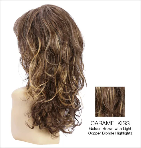 CARAMELKISS | Golden Brown with Light Copper Blonde Highlights