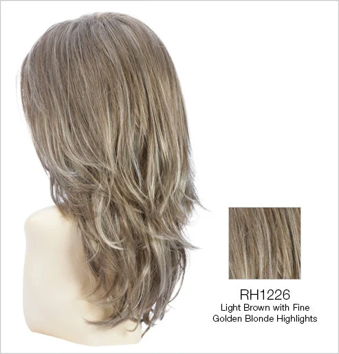 RH1226 | Light Brown with Fine Golden Blonde Highlights