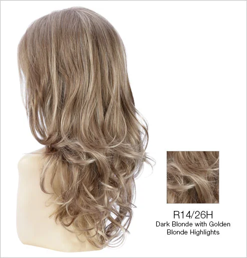 R14/26H | Dark Blonde with Golden Blonde Highlights