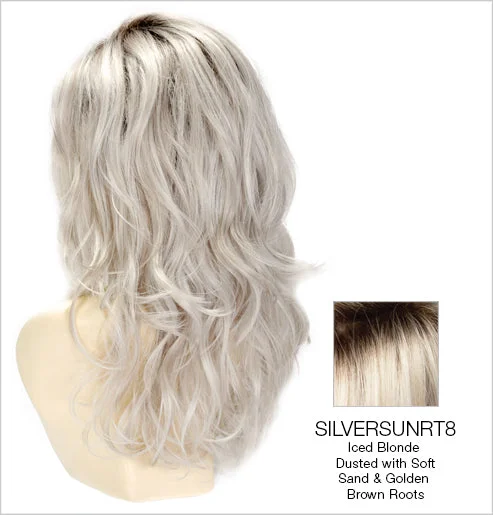 SILVERSUN/RT8 | Iced Blonde Dusted with Soft Sand & Golden Brown Roots