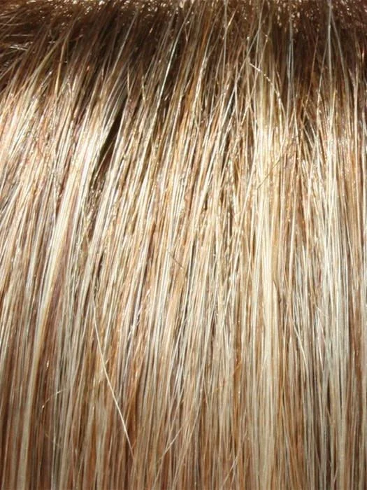 14/26S10 SHADED PRALINES N' CRÈME | Medium Natural-Ash Blonde and Medium Red-Gold Blonde Blend, Shaded with Light Brown