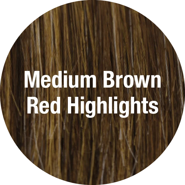 829 | MEDIUM BROWN RED HIGHLIGHTS