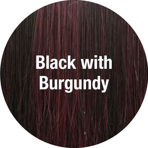 1B BURG | BLACK WITH BURGUNDY