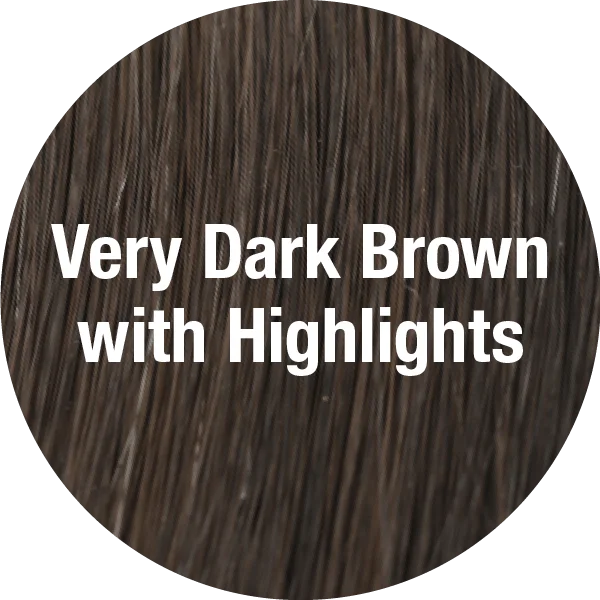 2/4R | VERY DARK BROWN WITH HIGHLIGHTS