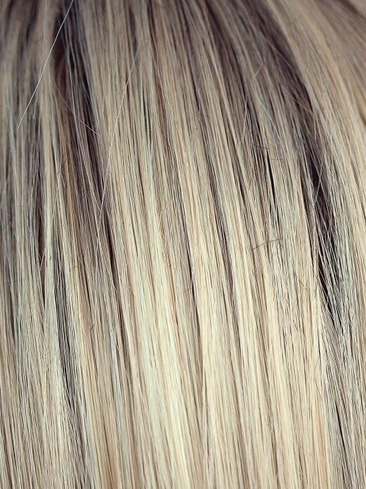 CRÈME-BRULEE | Medium Golden Blonde with Light Blonde highlights and Dark Blonde roots