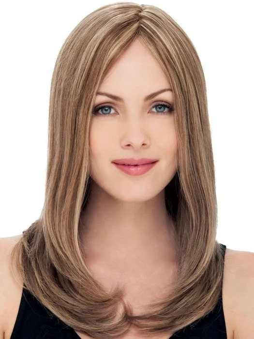 Long - length wig with a silk - base cap for a comfortable and smooth feelTreasure by Estetica | Remy Human Hair Wig | CLOSEOUT