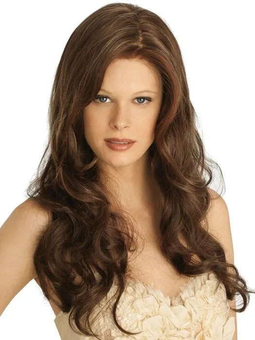 Long - length wig with a straight texture for a sleek and glamorous lookTribeca Spring by Louis Ferre | Long Curly Lace Front Wig | CLOSEOUT